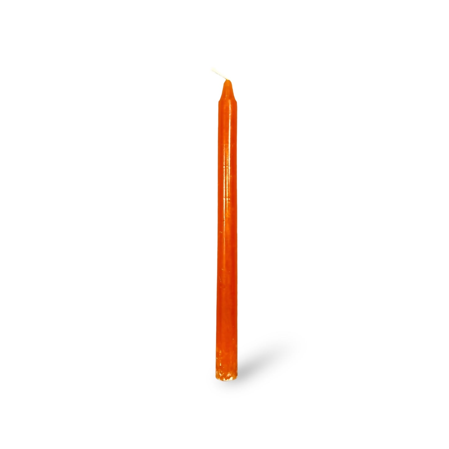 VELA LARGA 25cm NARANJA