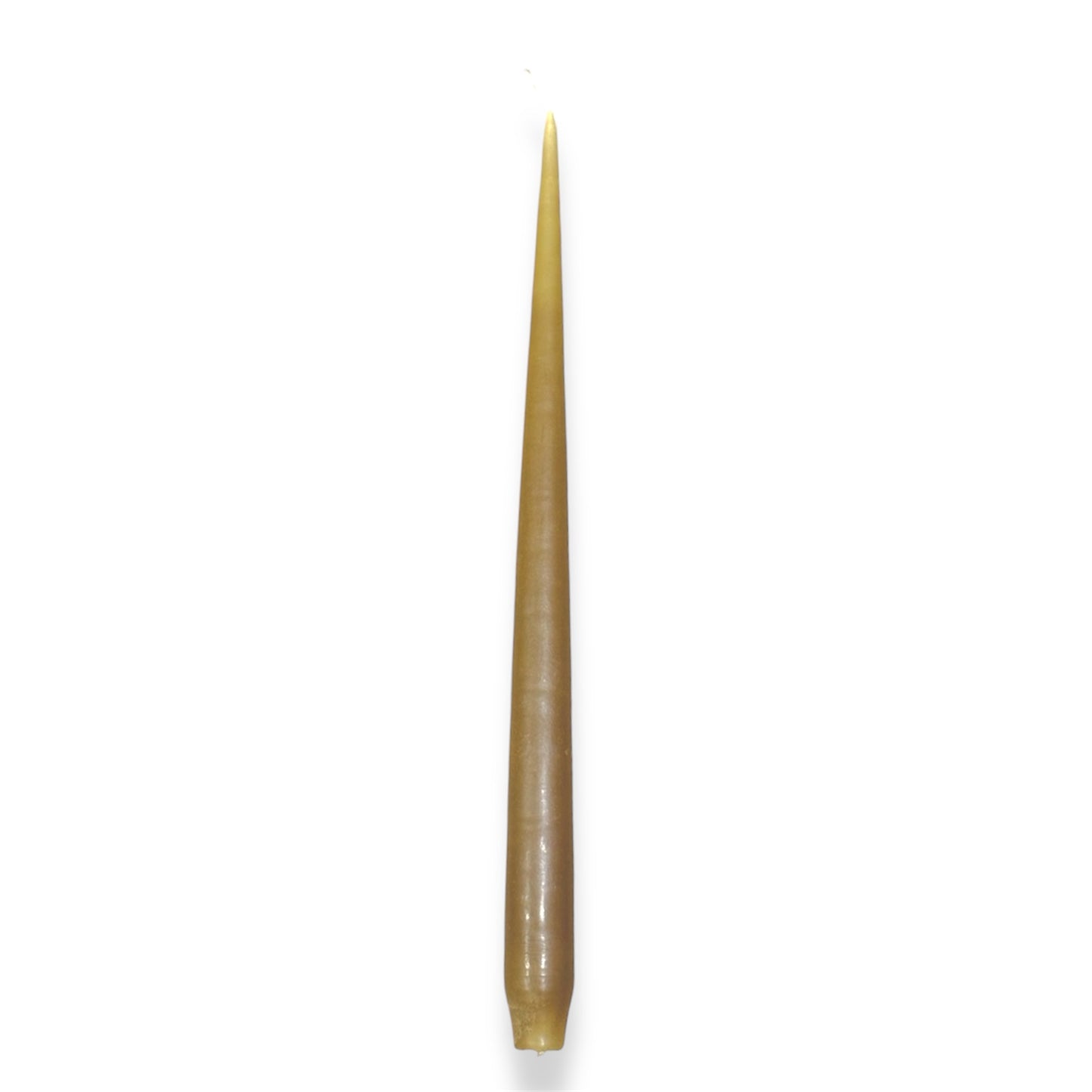 VELA ARTESANAL DE CANDELABRO 35cm VERDE OLIVA