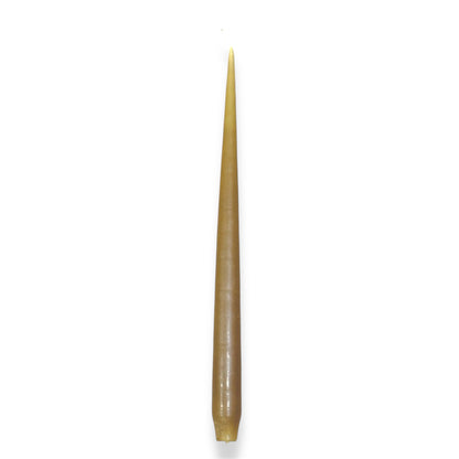 VELA ARTESANAL DE CANDELABRO 35cm VERDE OLIVA