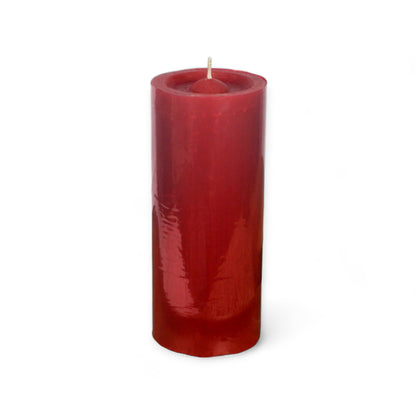 VELA cilíndrica #7 ROJO 6*17cm