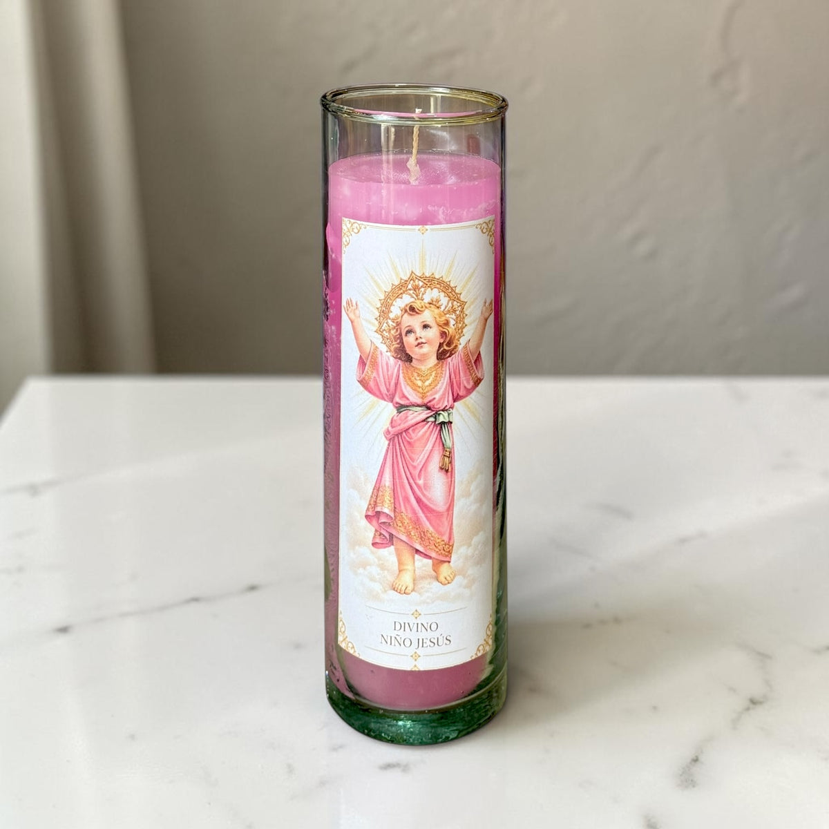 Veladora Divino Niño Jesús