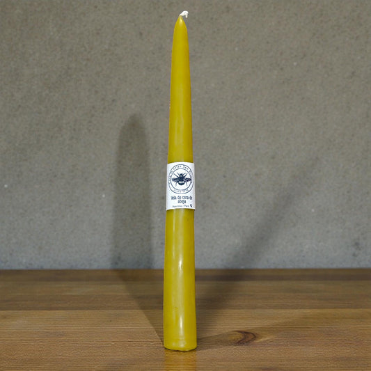 Vela larga de cera de abeja larga 25*2.5