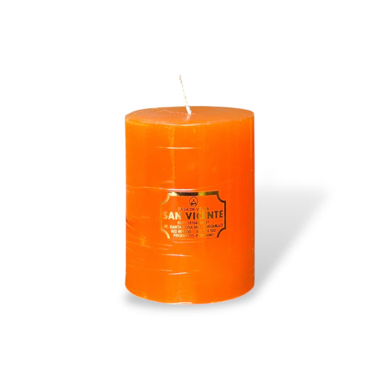 Vela naranja #8A 8*10