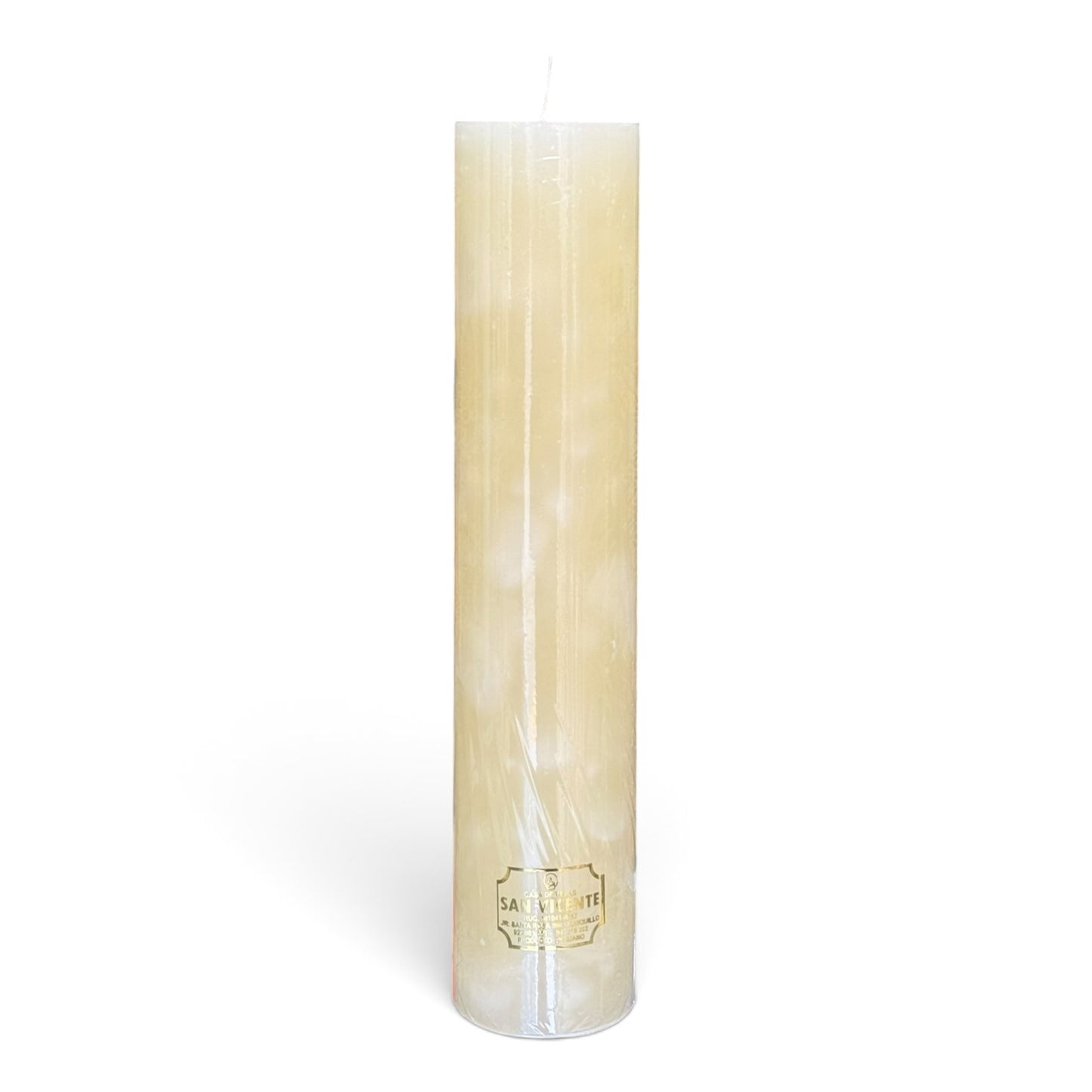 Vela alta 6*30cm crema