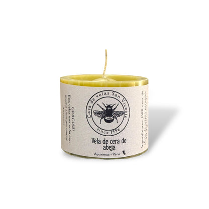 Vela de cera de abeja 6*5
