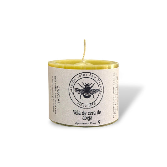 Vela de cera de abeja 6*5