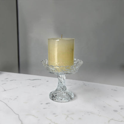 Porta vela vidrio copa
