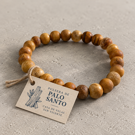 Pulsera de palo santo