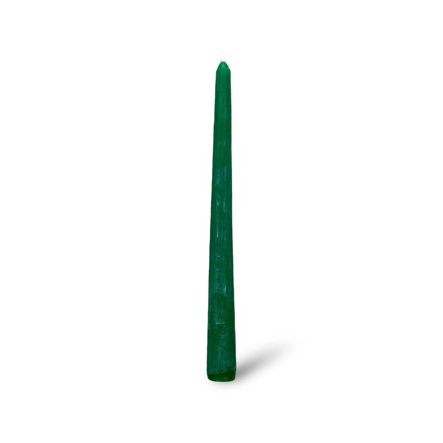 VELAS DE CANDELABRO 25cm VERDE