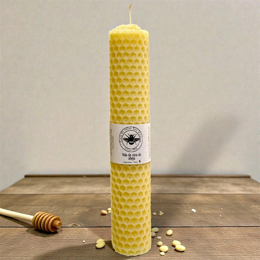 Vela de cera de abeja 20*4