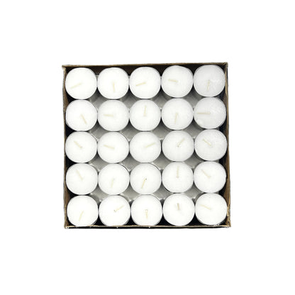 Tealight / vela de quemador packx50unid 3.8cm*2.5cm (duración 8hrs)