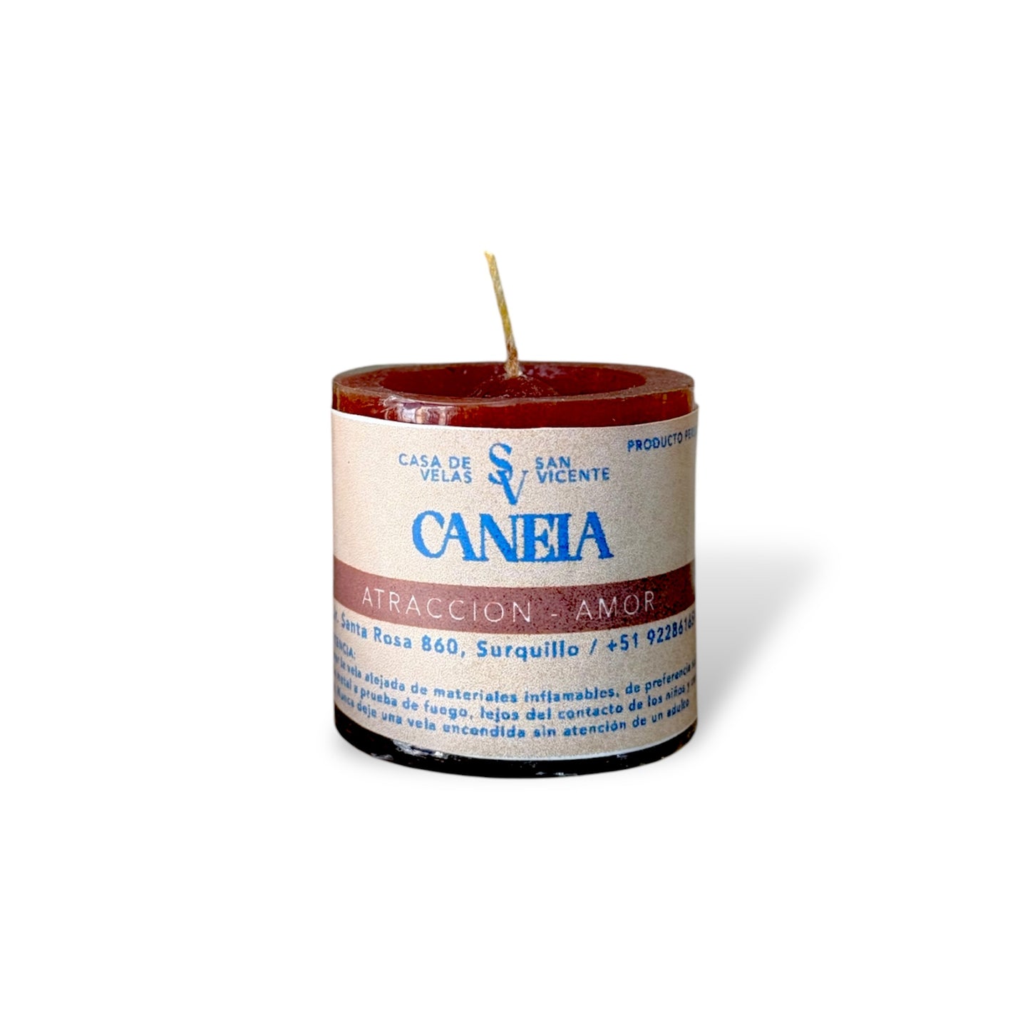 Vela #2 aroma canela 5*5cm
