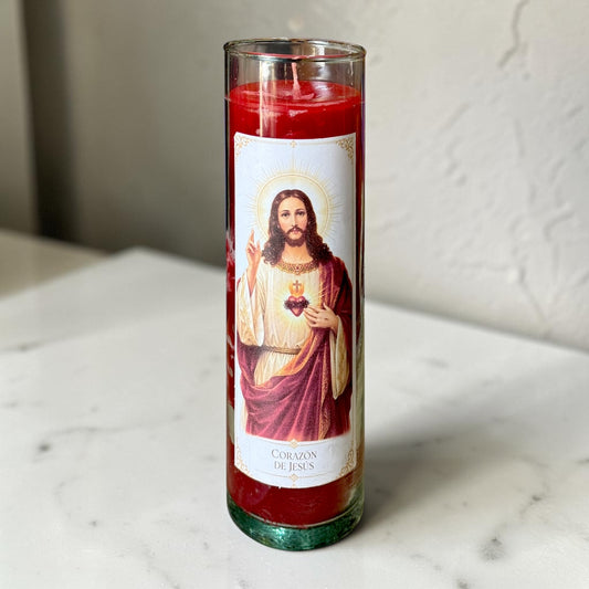 Veladora Corazón de Jesús