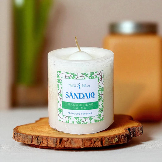 Vela aroma sandalo 6.5*7cm