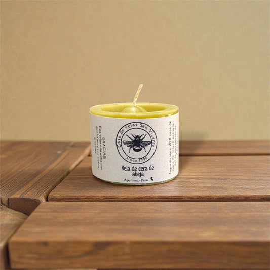 Vela de cera de abeja 5*4