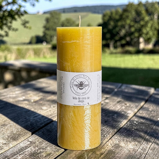 Vela de cera de abeja 6*17