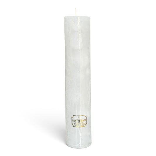 Vela alta 6*30cm blanco