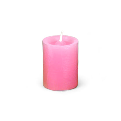 VELA cilíndrica PEQUEÑA #1 ROSADO