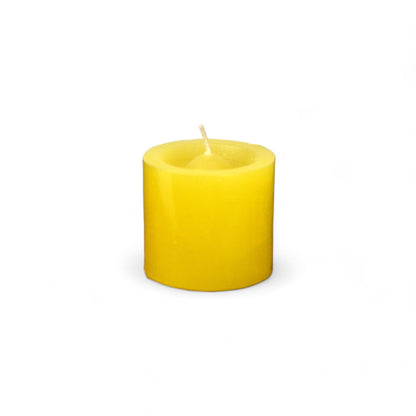 VELA cilíndrica #2 AMARILLO 5*5cm