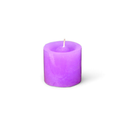 VELA cilíndrica #2 LILA 5*5cm