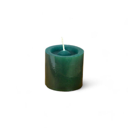 VELA cilíndrica #2 VERDE 5*5cm