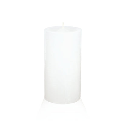 VELA cilíndrica #6 BLANCO 6*13cm